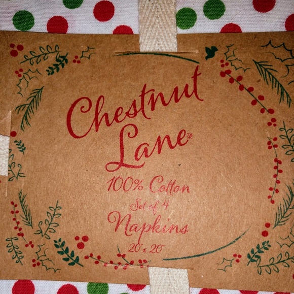 Set of Holiday Napkins - Picture 2 of 2